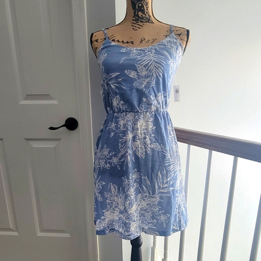 Blue and White Summery Dress